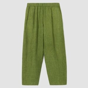 Washed Organic Linen Délavé  Pant